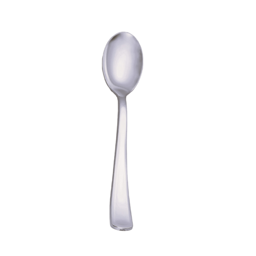 Premium Silver Spoons, 50pcs
