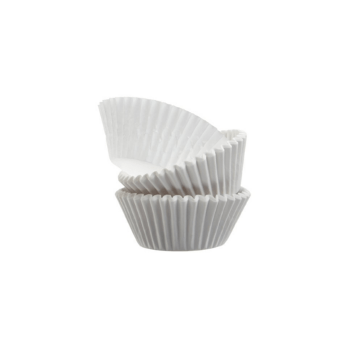 Muffin Cups White S, 72pcs